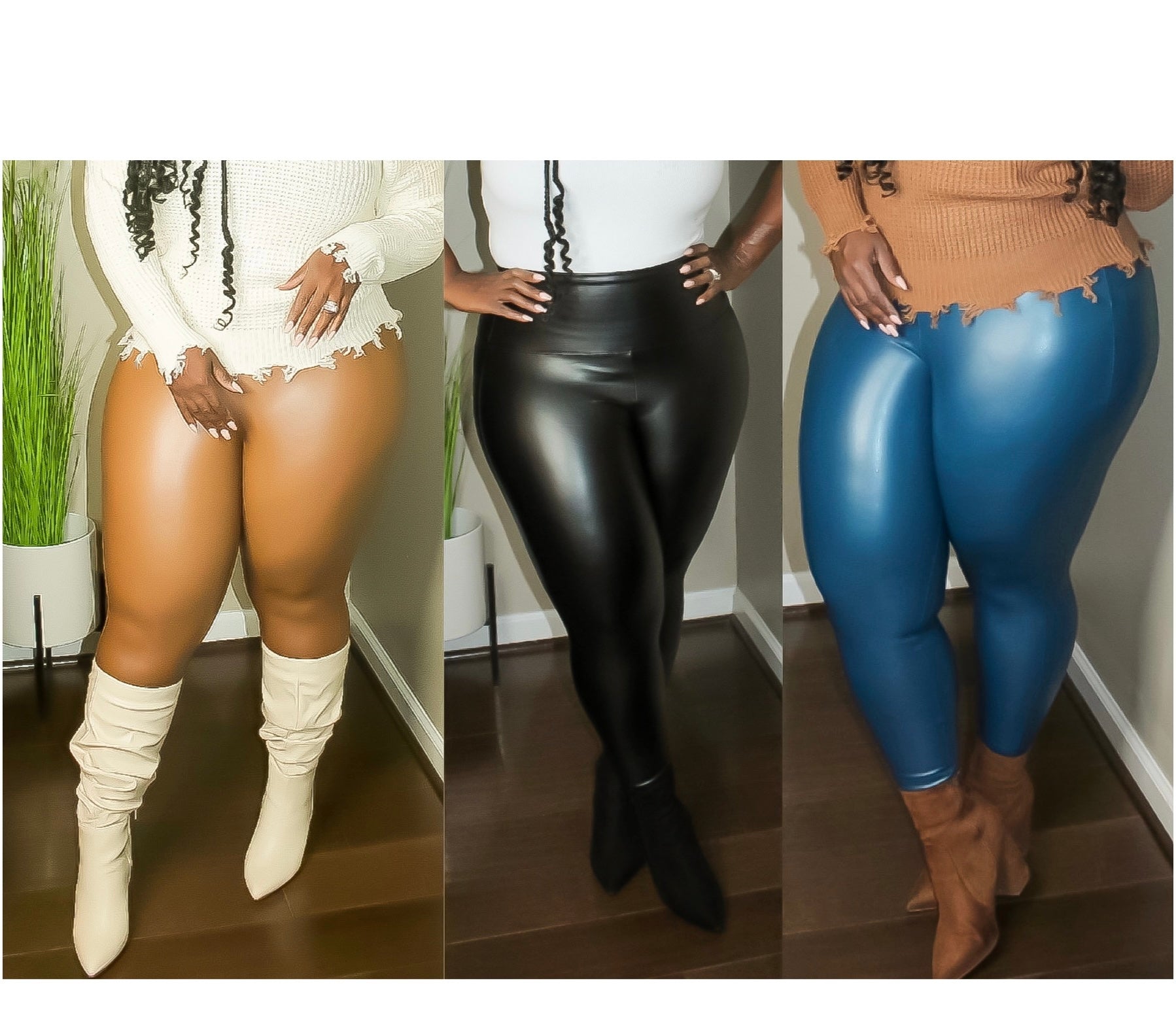 LIQUID LEGGINGS (camel)